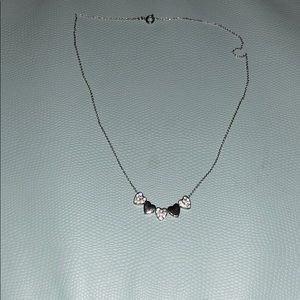 Silver heart necklace